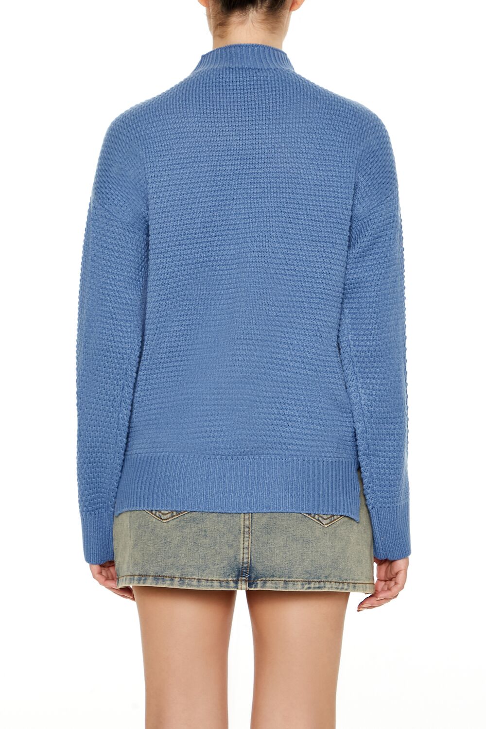 Suéter con cuello alto