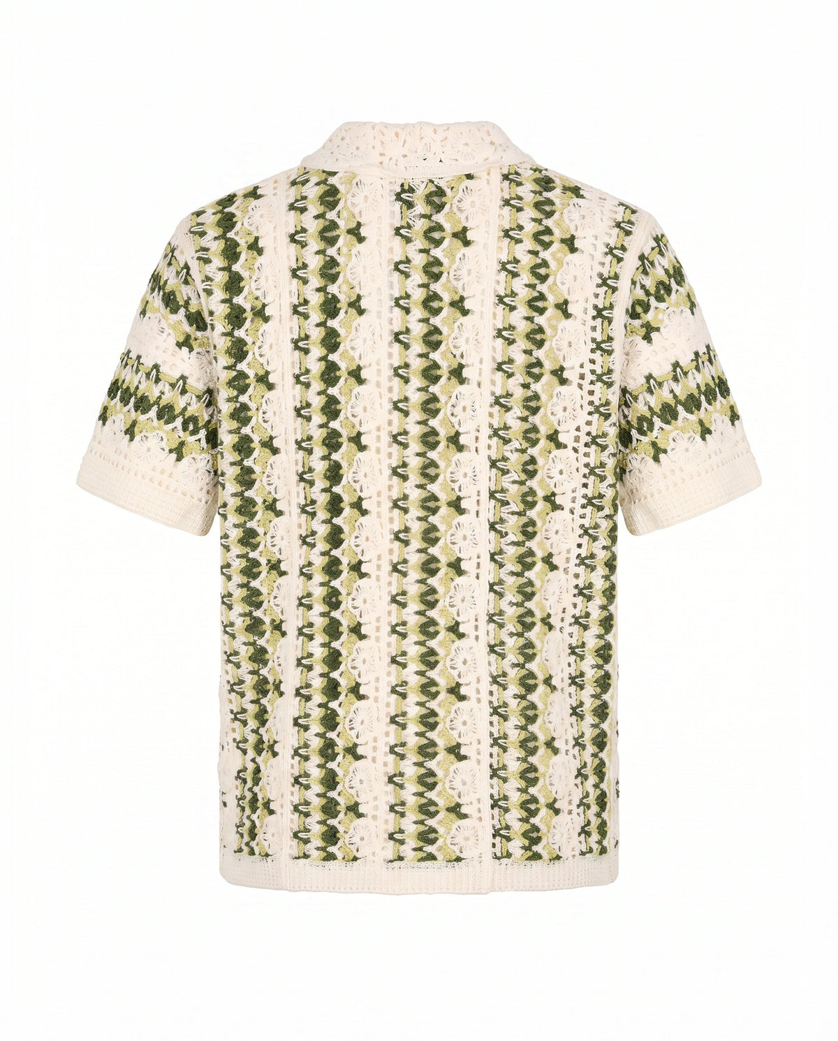 Camisa de manga corta a rayas