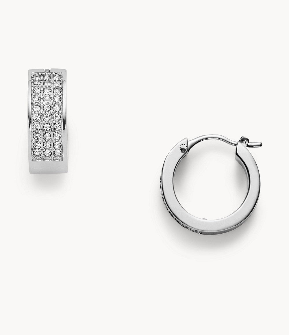 Aretes de mujer de acero inoxidable