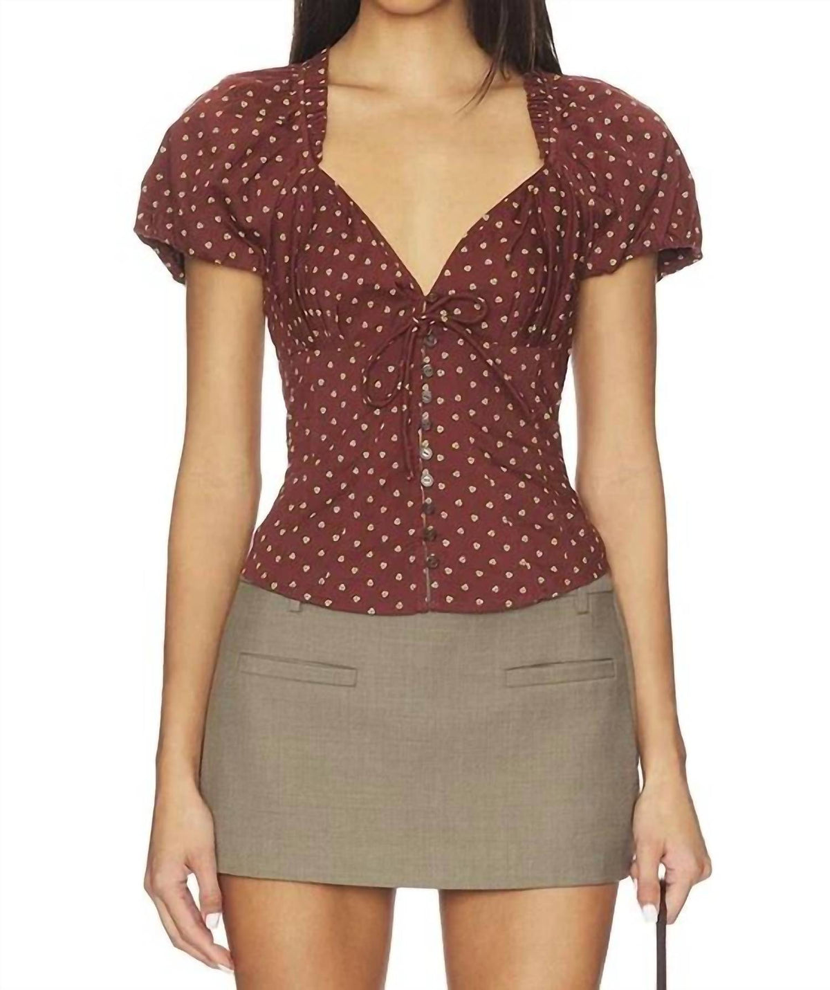 Blusa con estampado