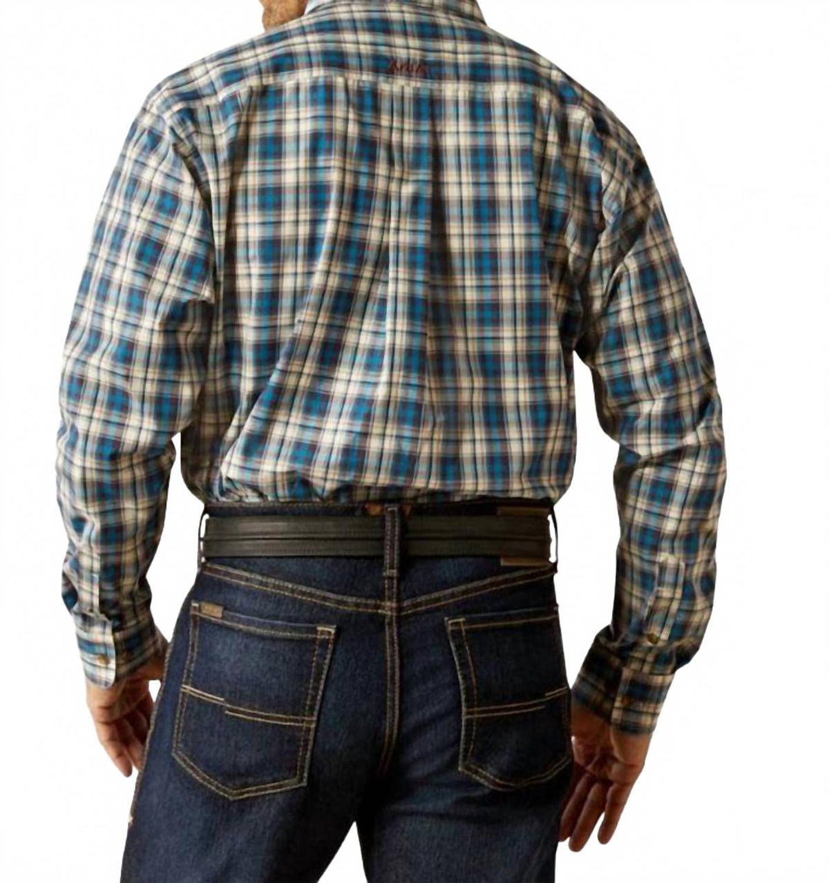 Camisa de hombre a cuadros