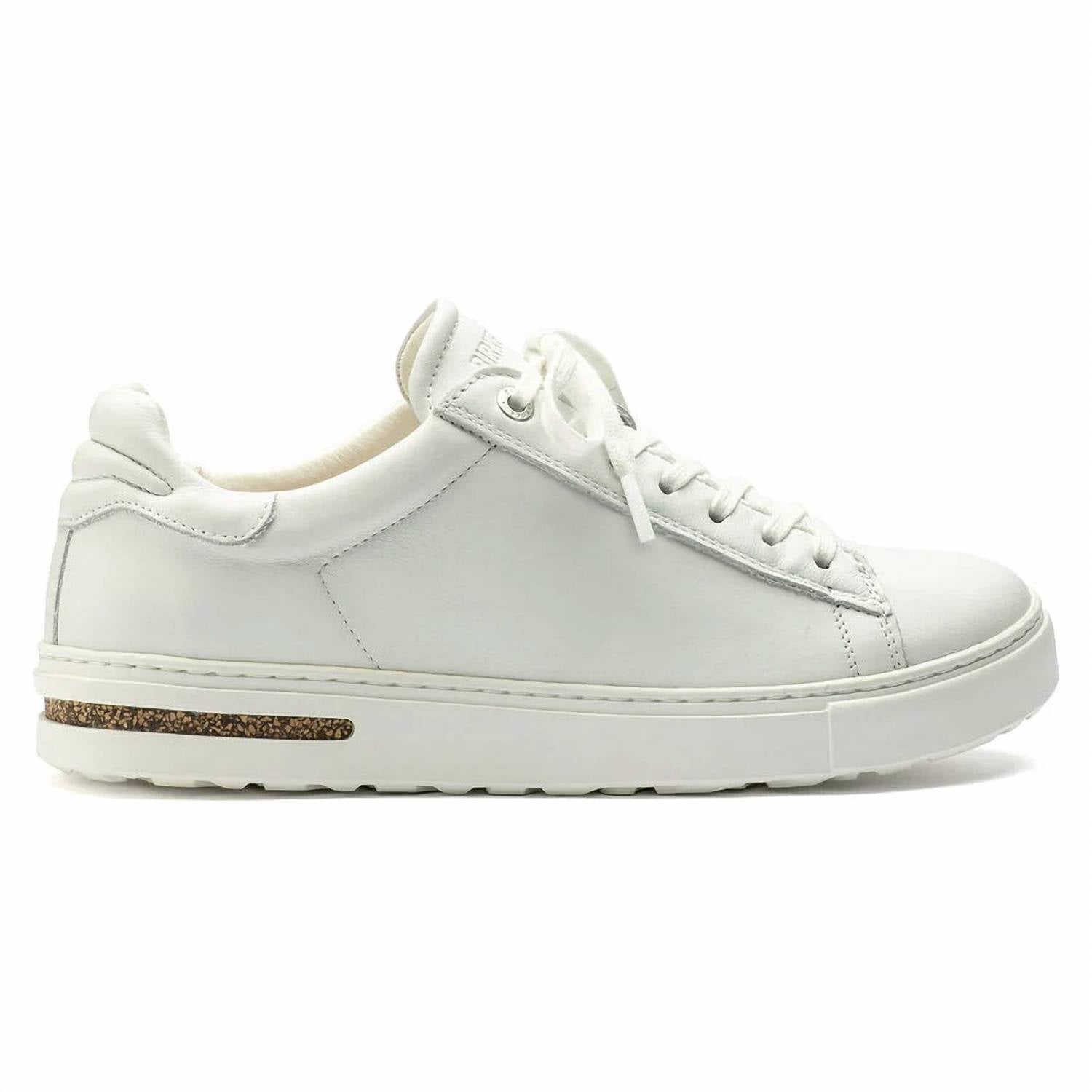 Tenis de mujer de cuero color blanco
