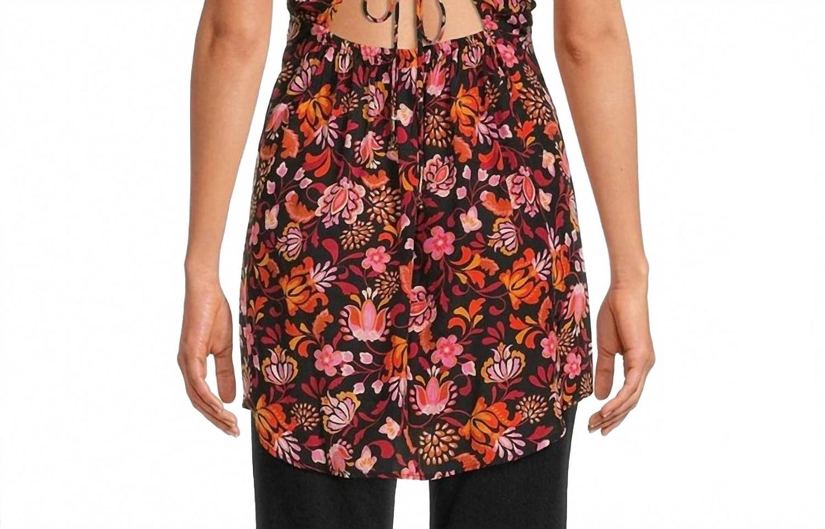 Blusón con estampado