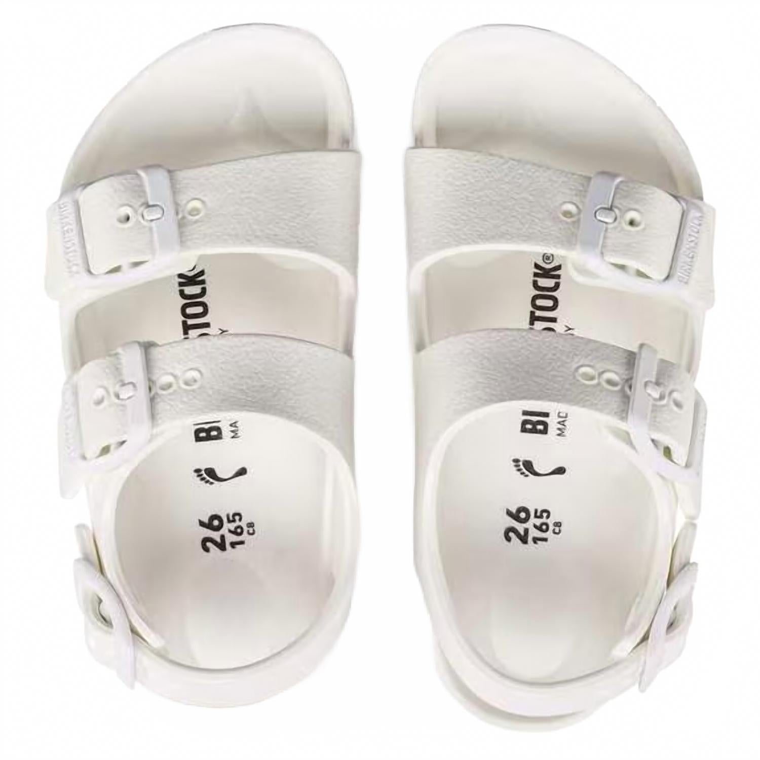 Sandalias infantil color blanco
