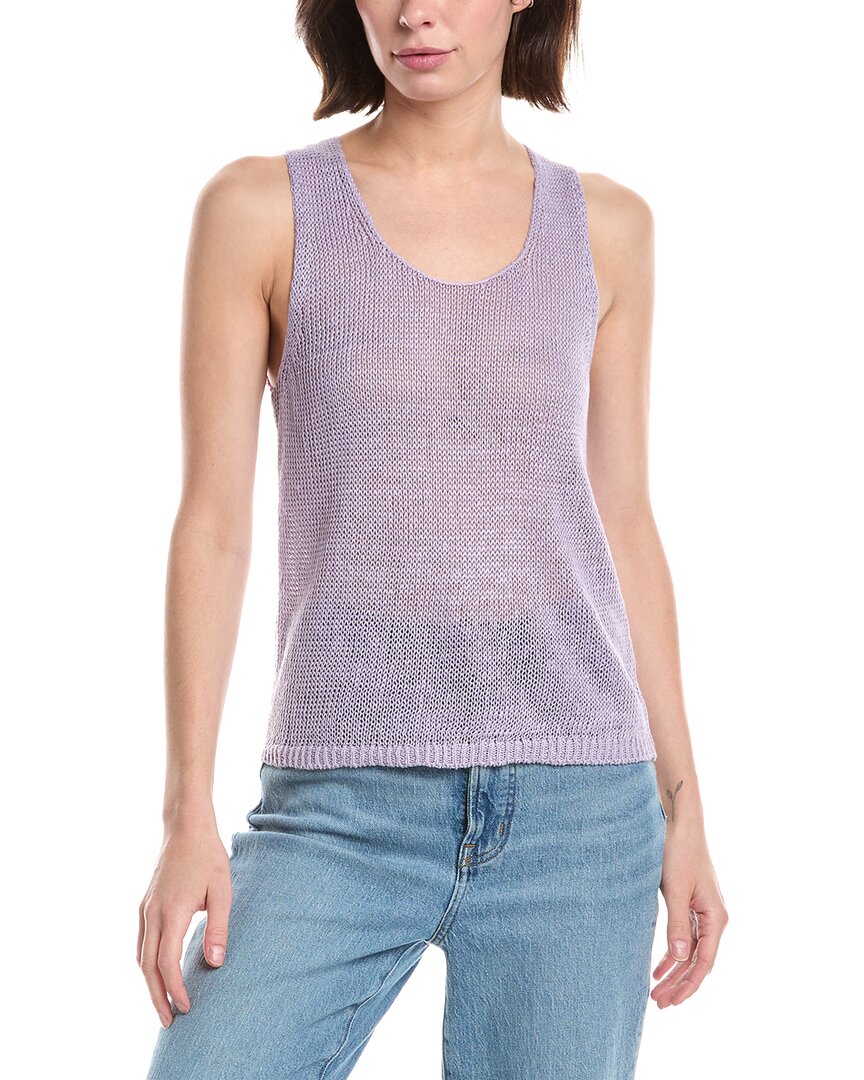 Camiseta sin mangas de lino
