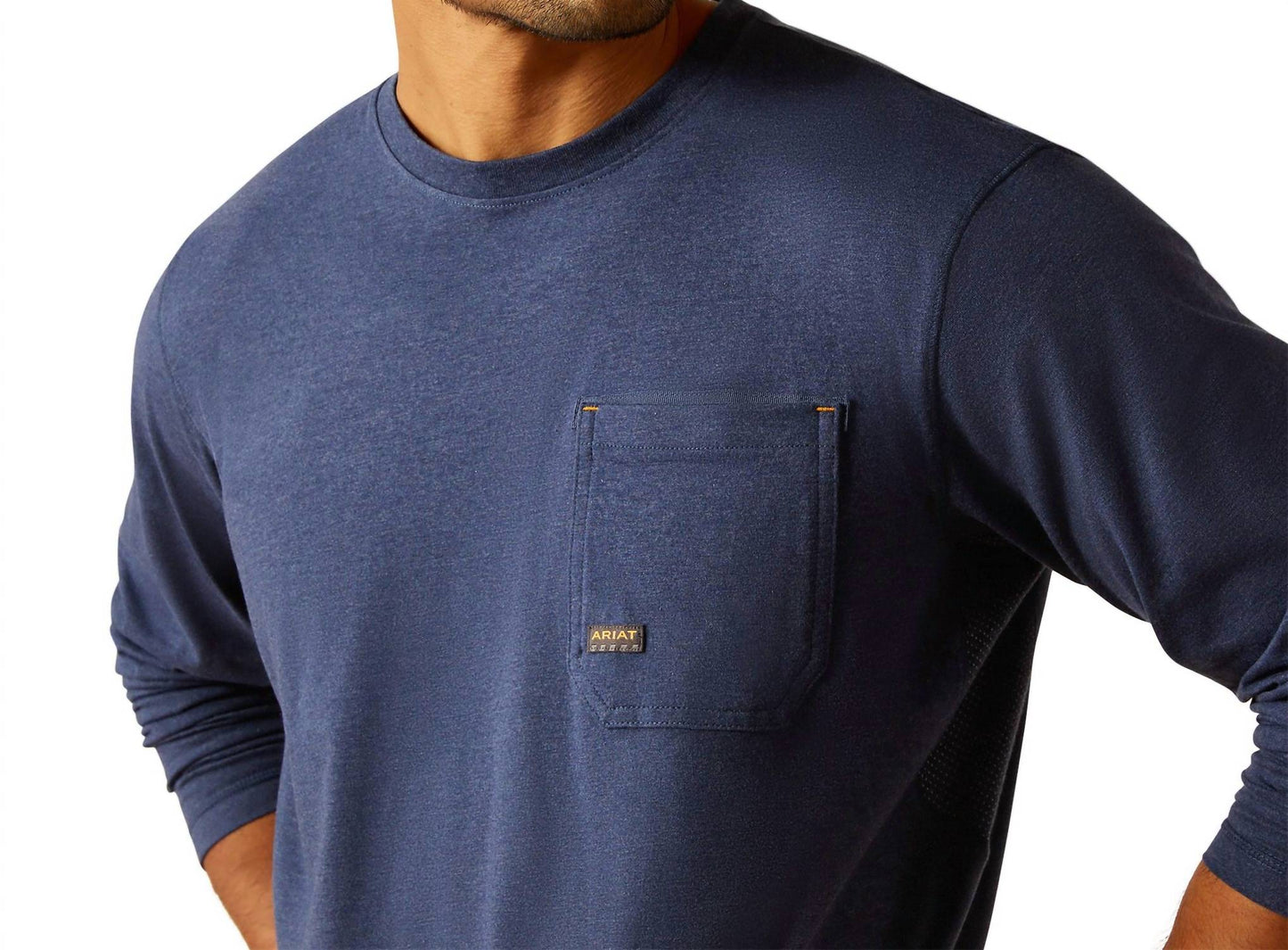 Camiseta con estampado color azul marino