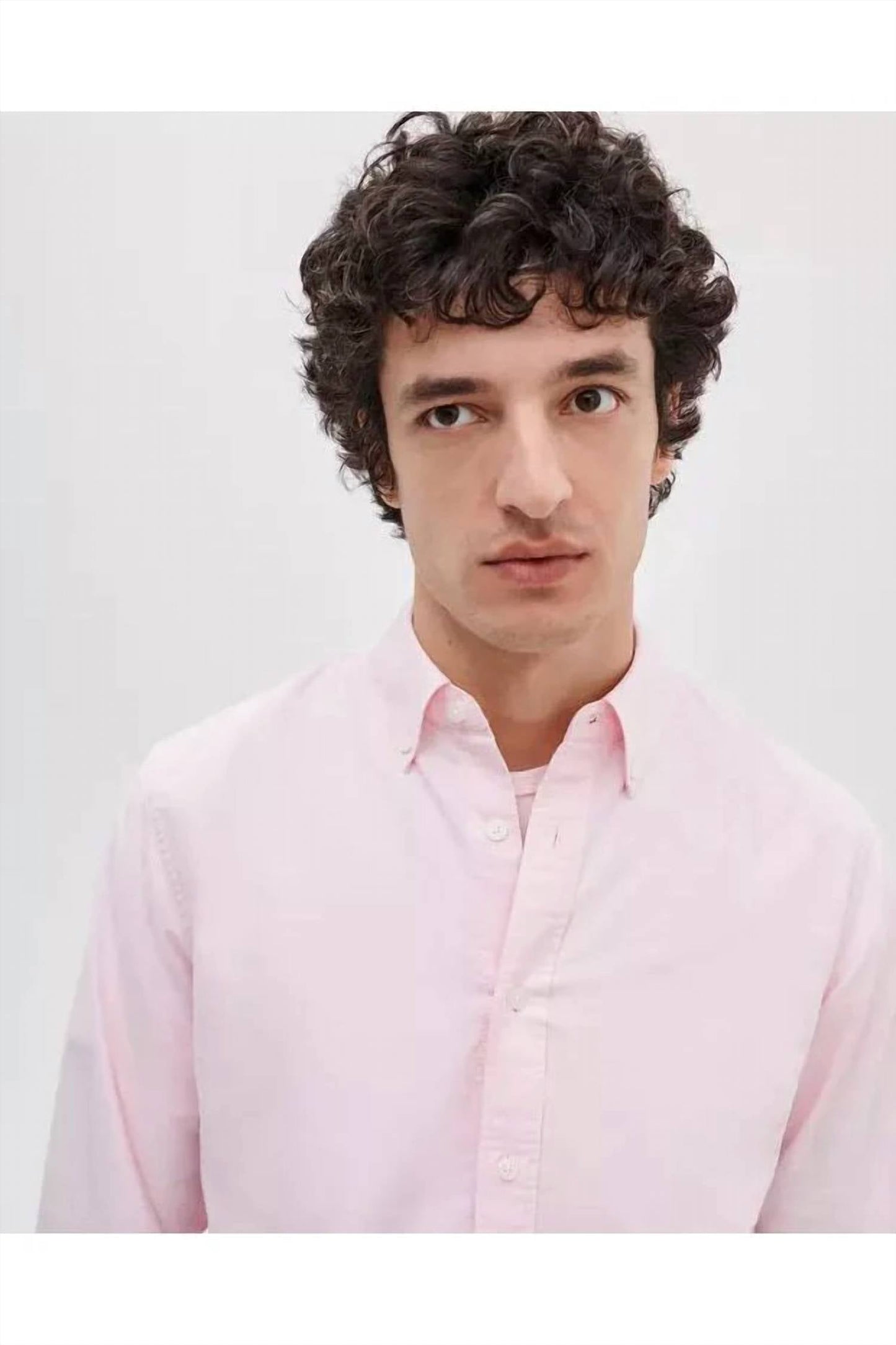 Camisa a rayas color rosado