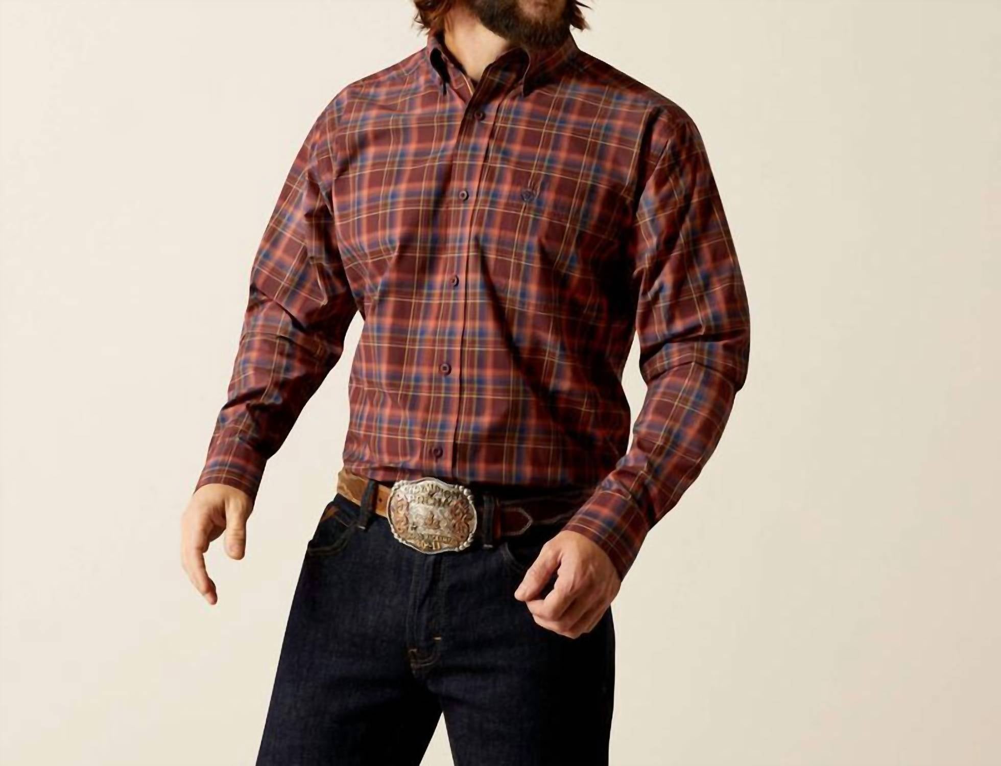 Camisa color rojo