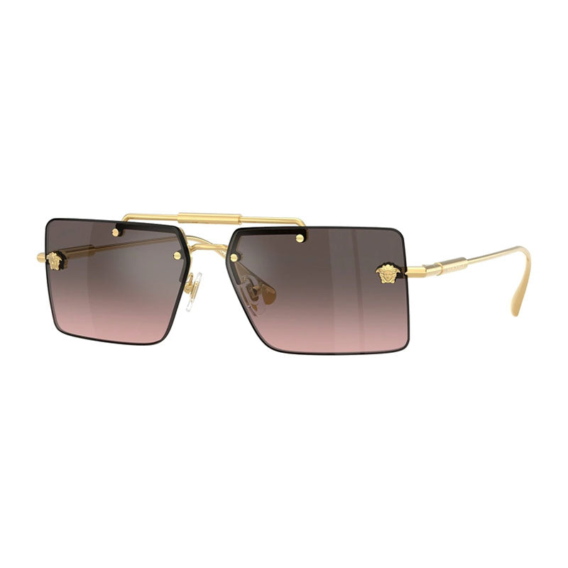 Gafas color gris y rosado y plateado