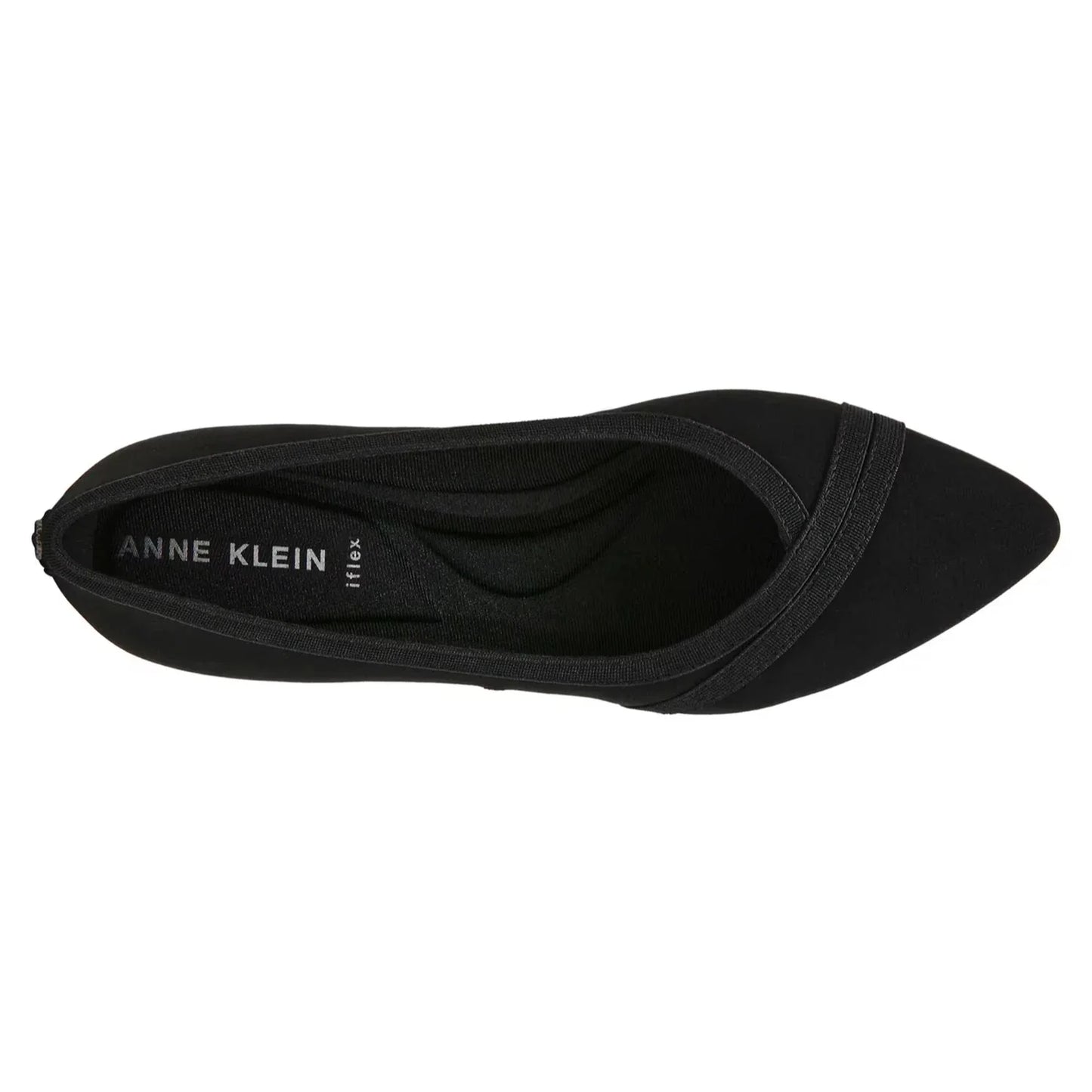 Zapatos planos sin cordones color negro