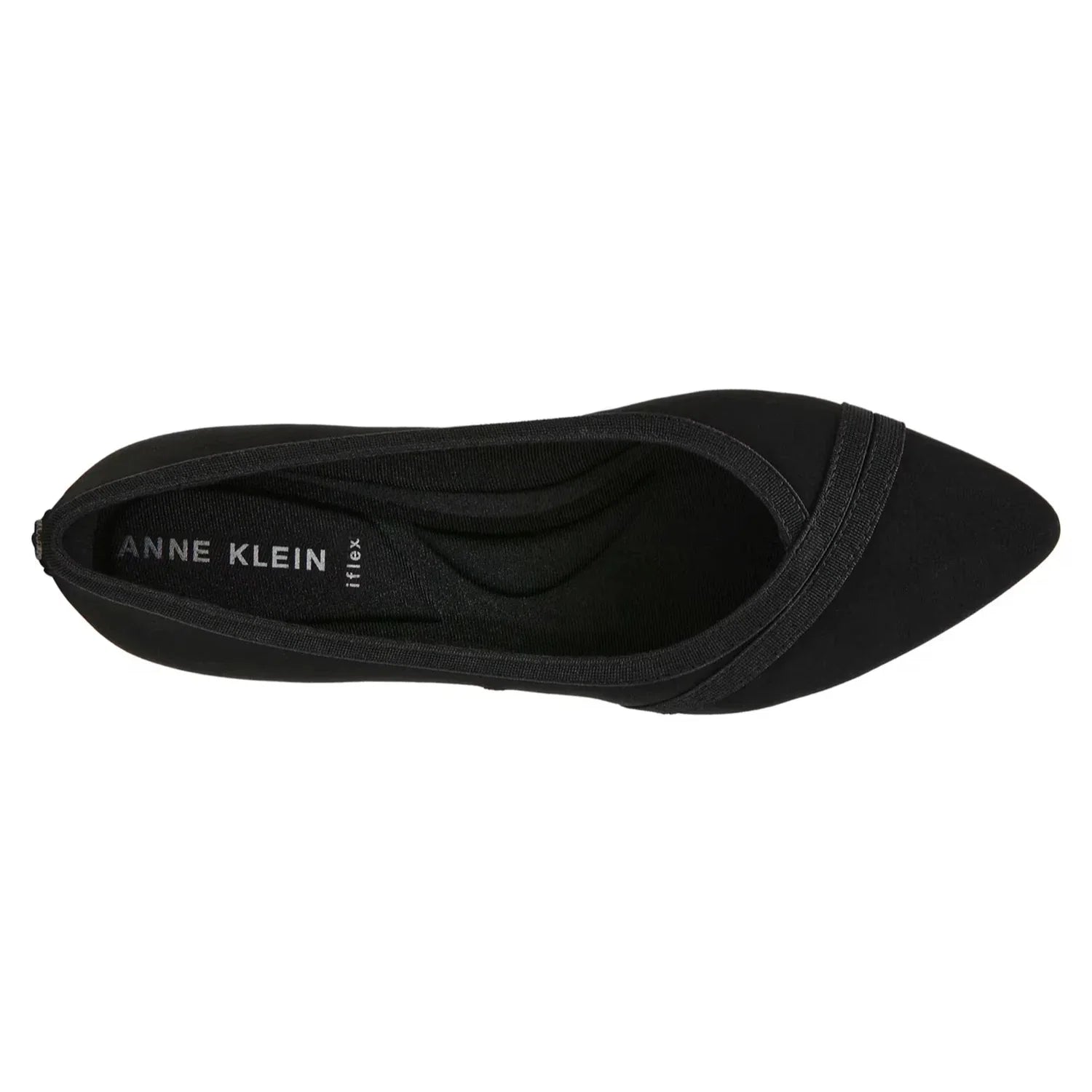 Zapatos planos sin cordones color negro