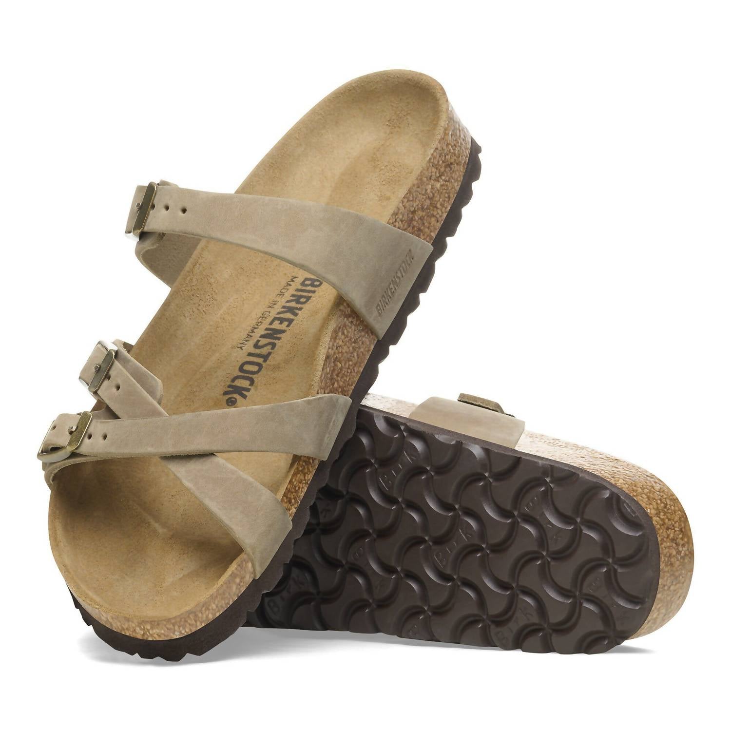 Sandalias de mujer de cuero