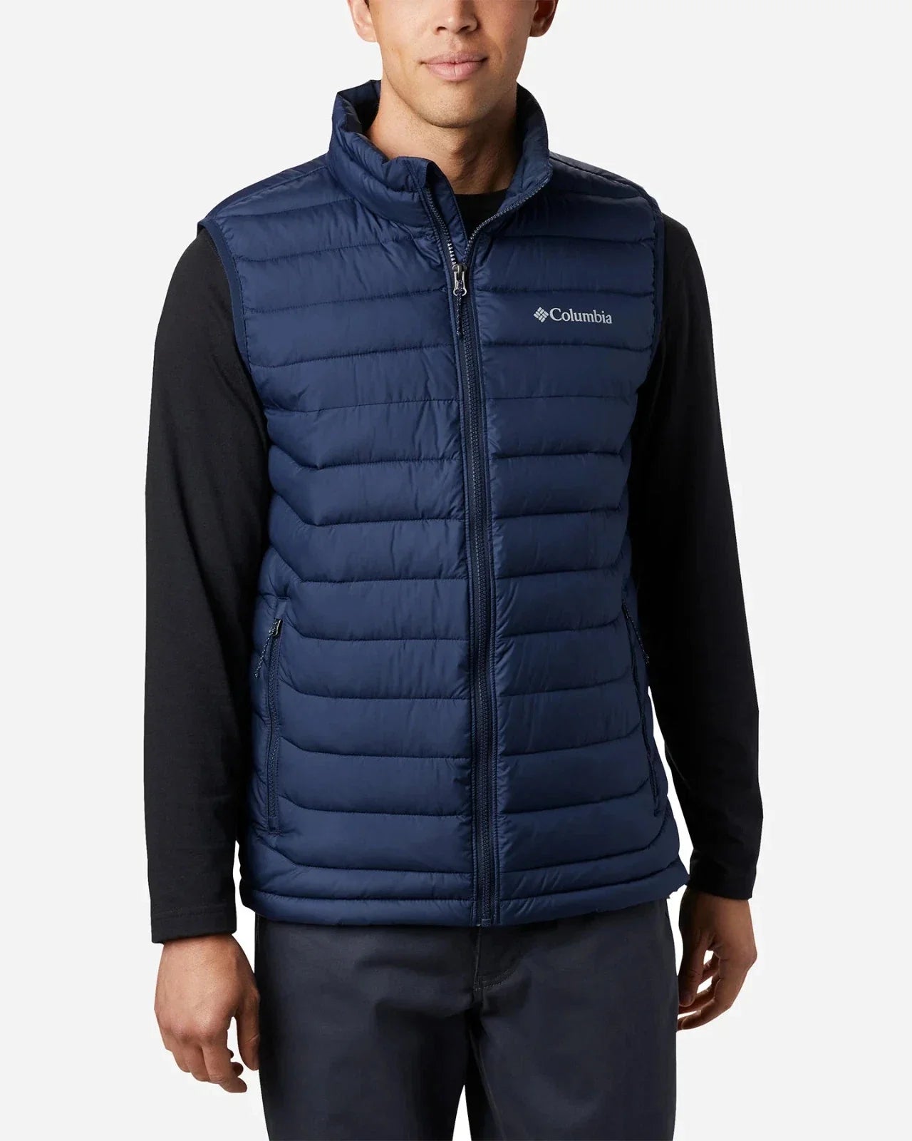 Chaleco de hombre color azul