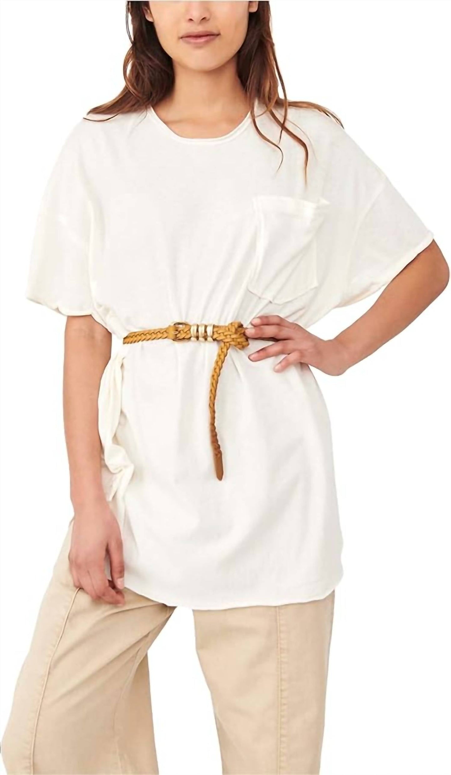 Camiseta color marfil