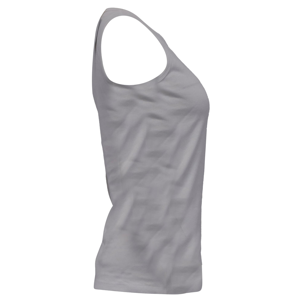 Camiseta sin mangas de algodón color blanco