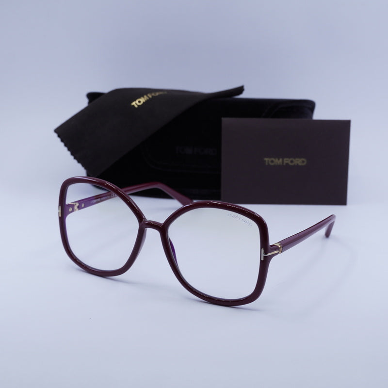 Gafas 56 mm color azul y vinotinto