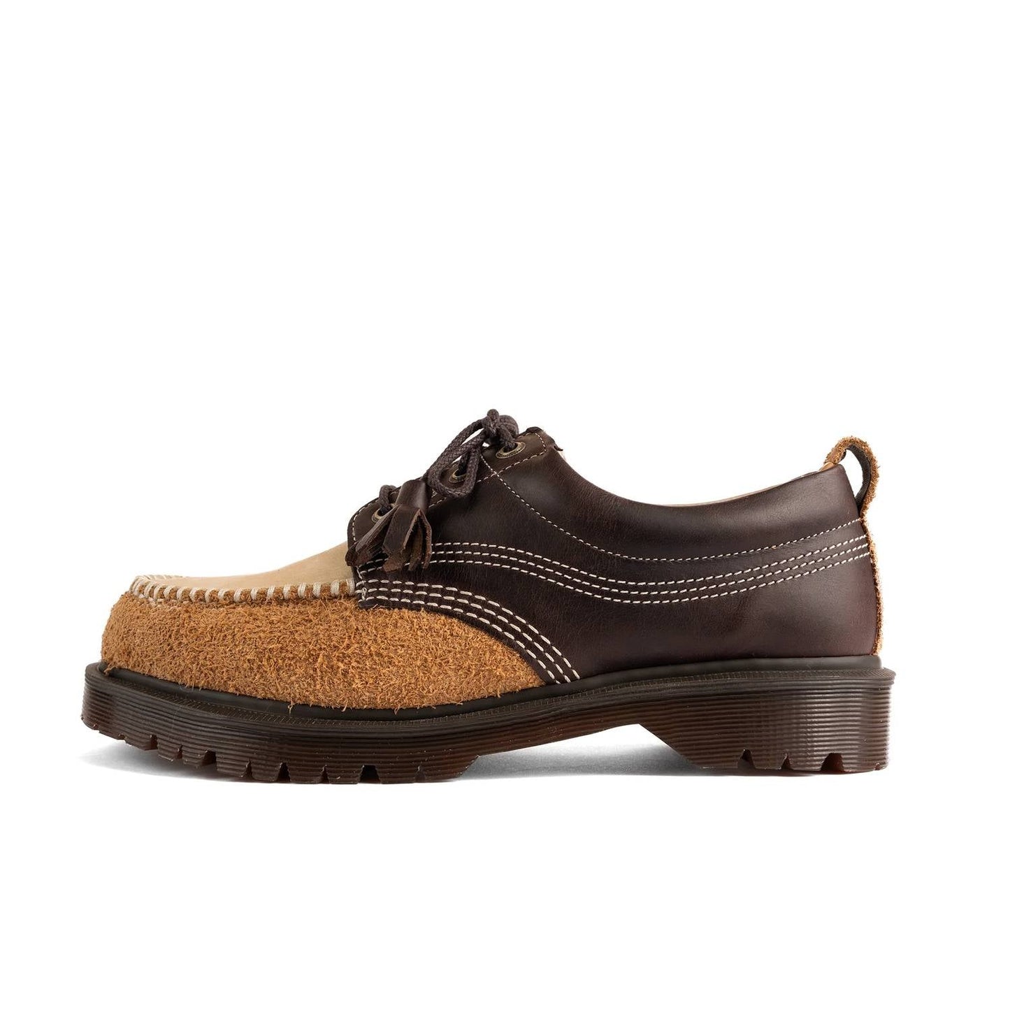 Zapatos de hombre de cuero color café