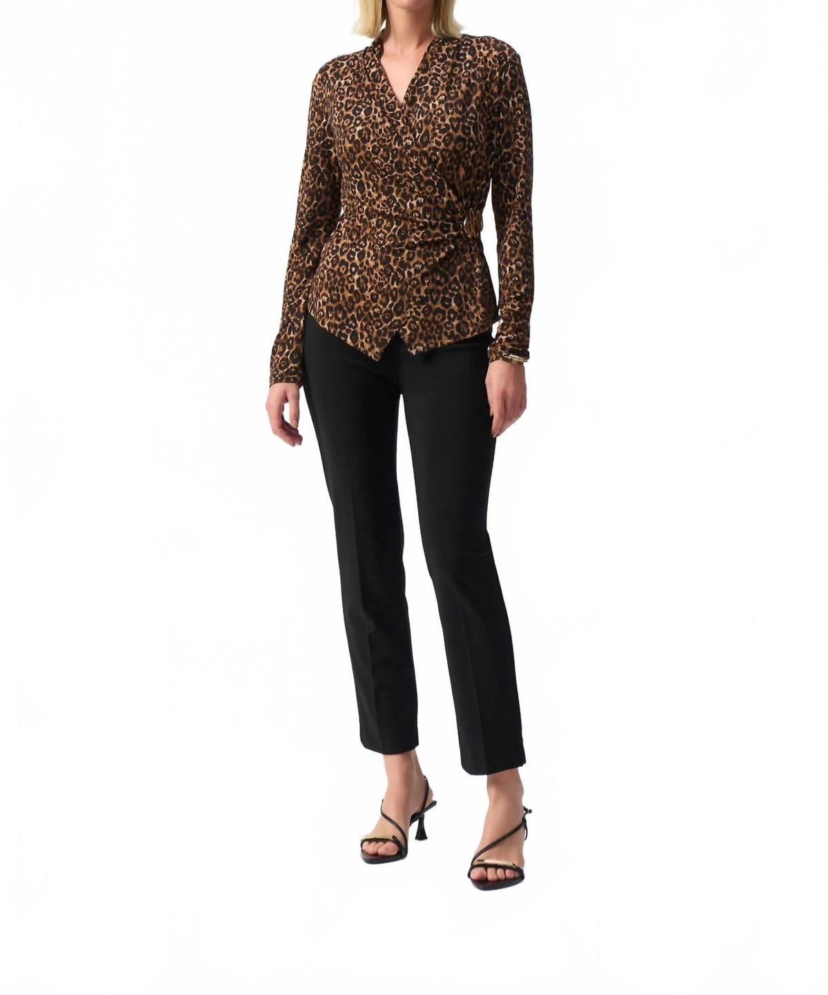 Top con estampado animal