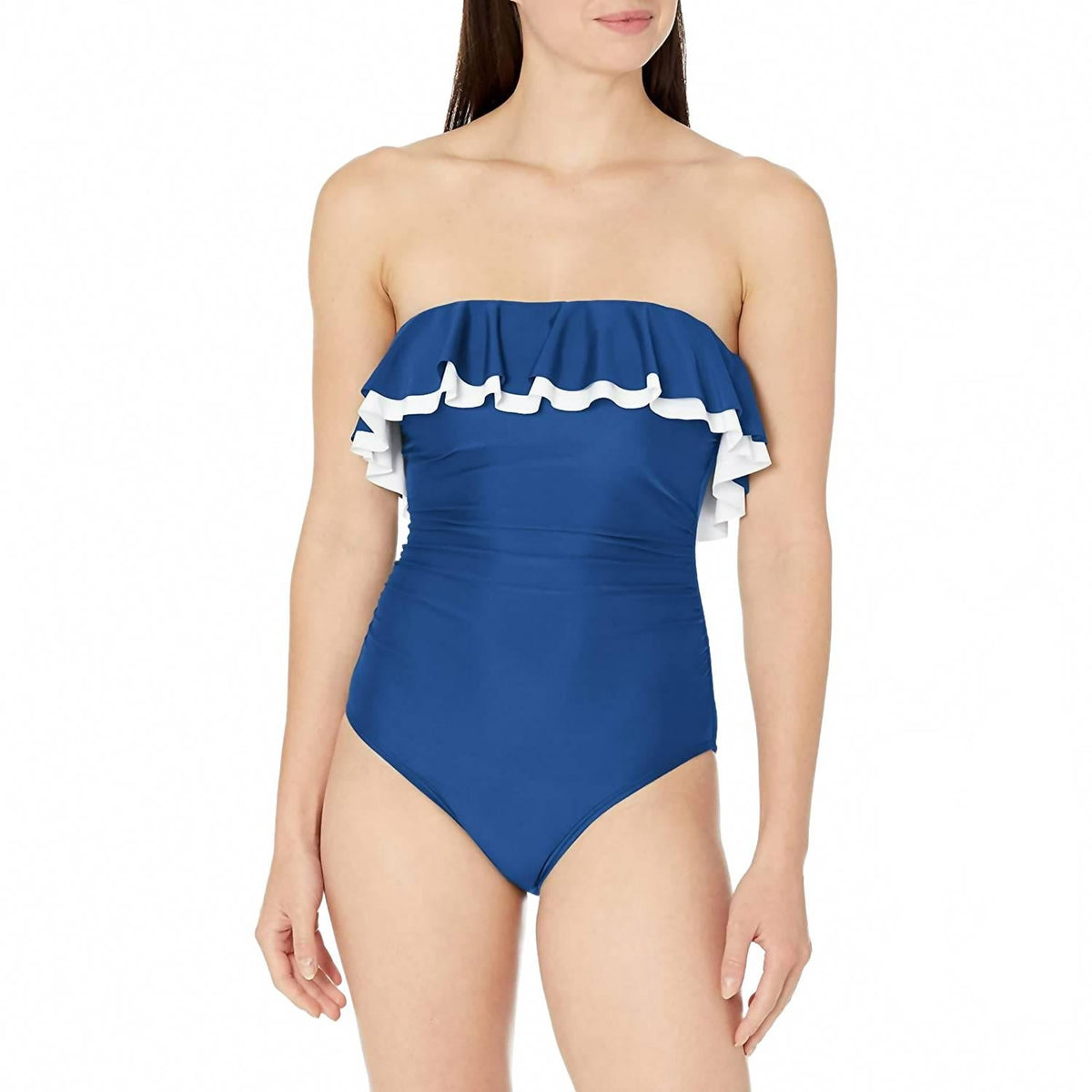 Vestido de baño color azul