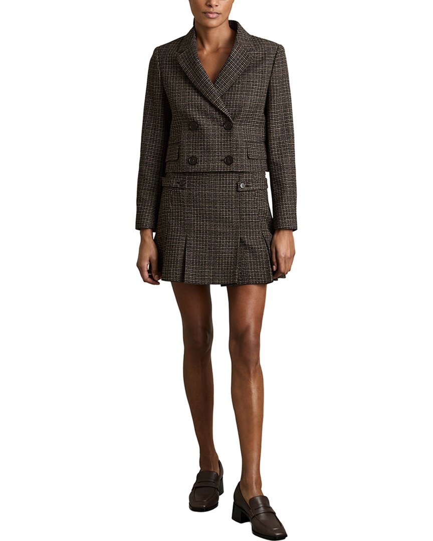 Blazer de mezcla de lana