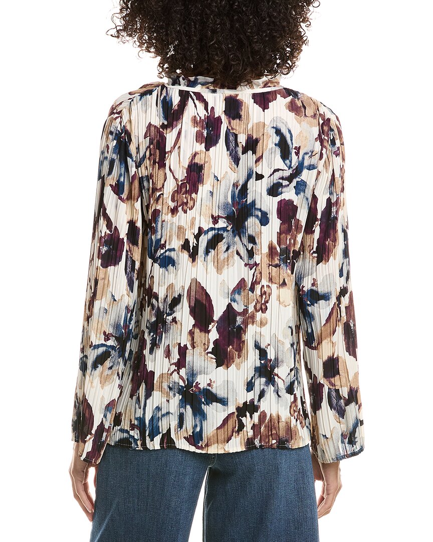 Blusa con pliegues