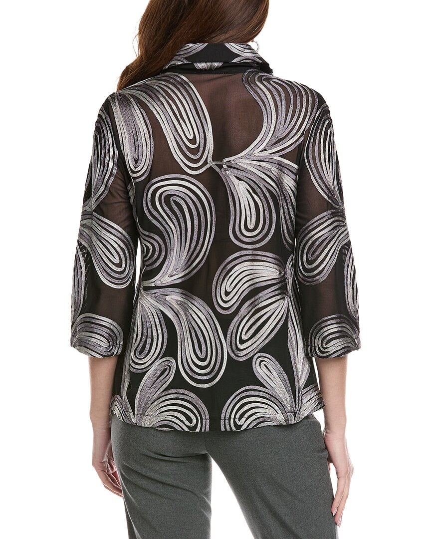 Top con estampado