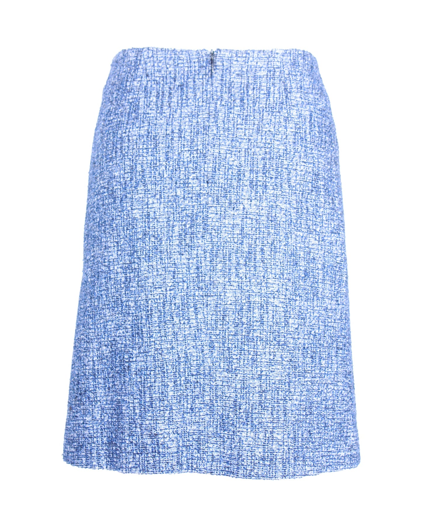 Falda color azul