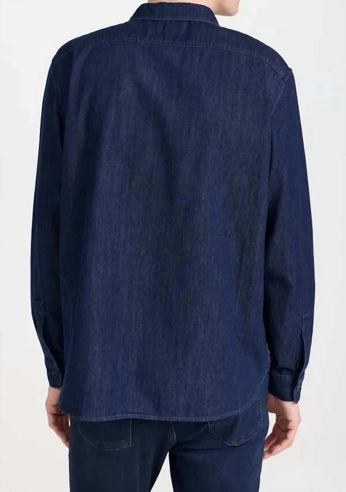 Camisa de mezclilla de manga larga