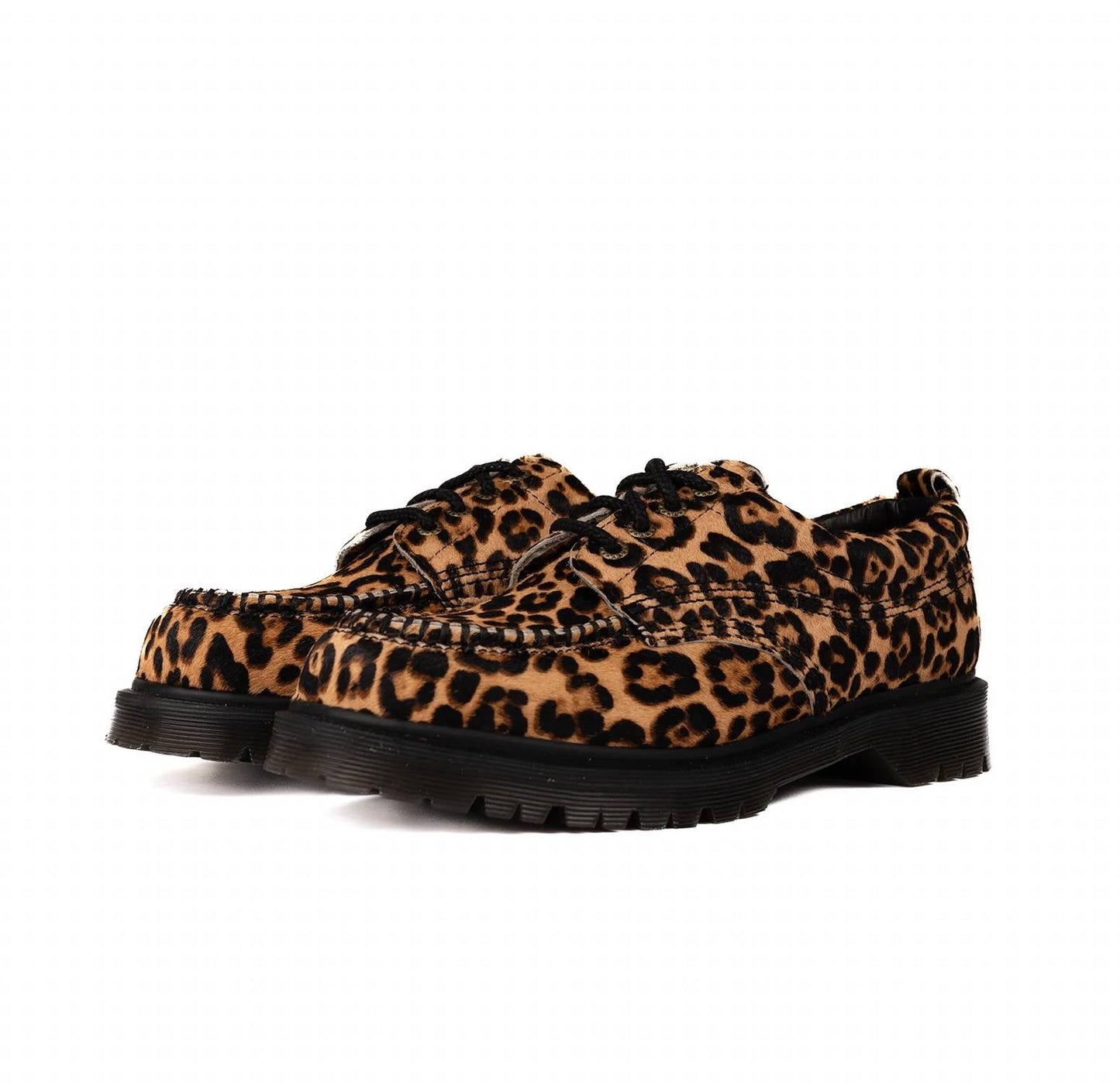 Zapatos de hombre de cuero con estampado animal