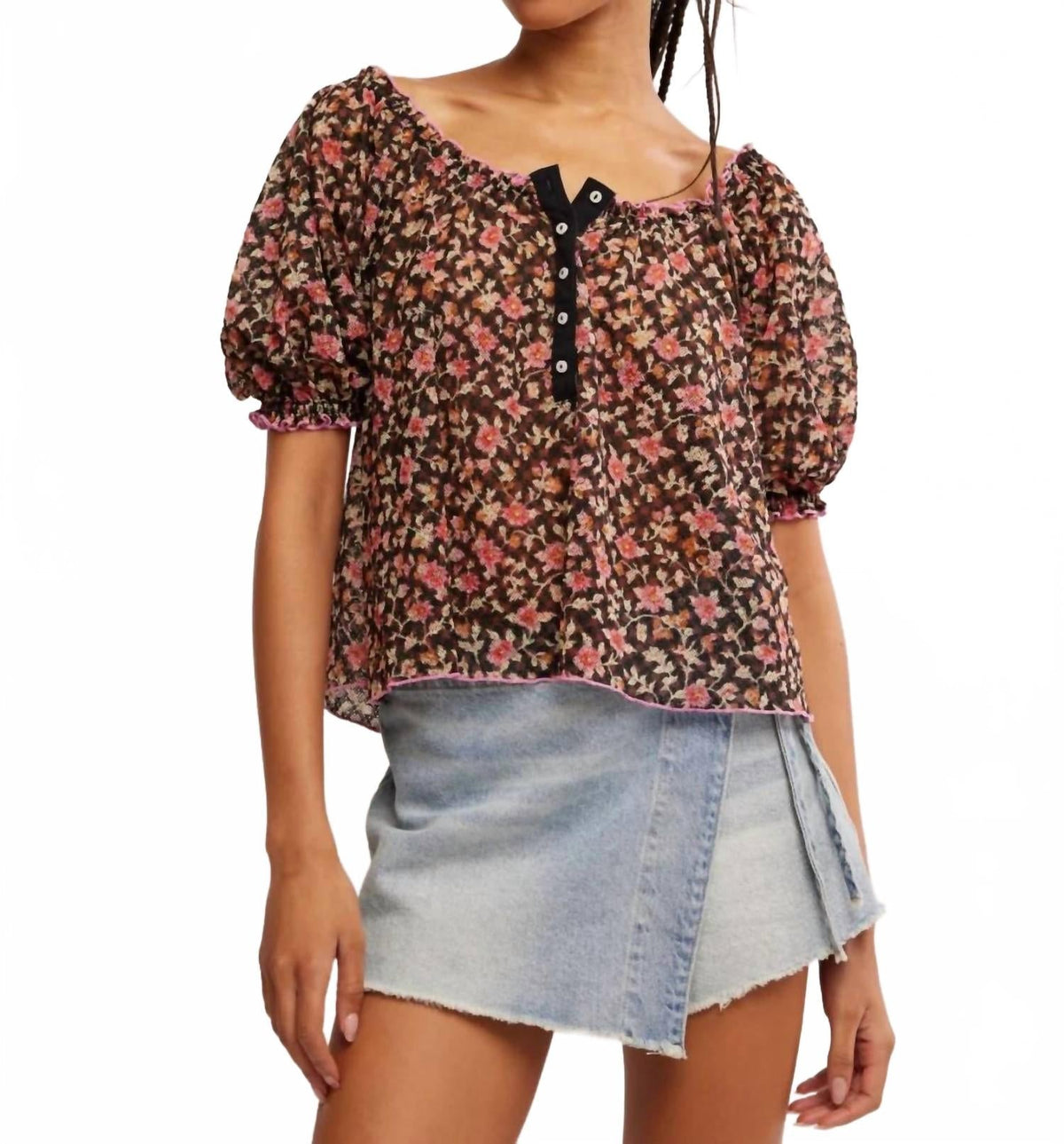 Top color negro