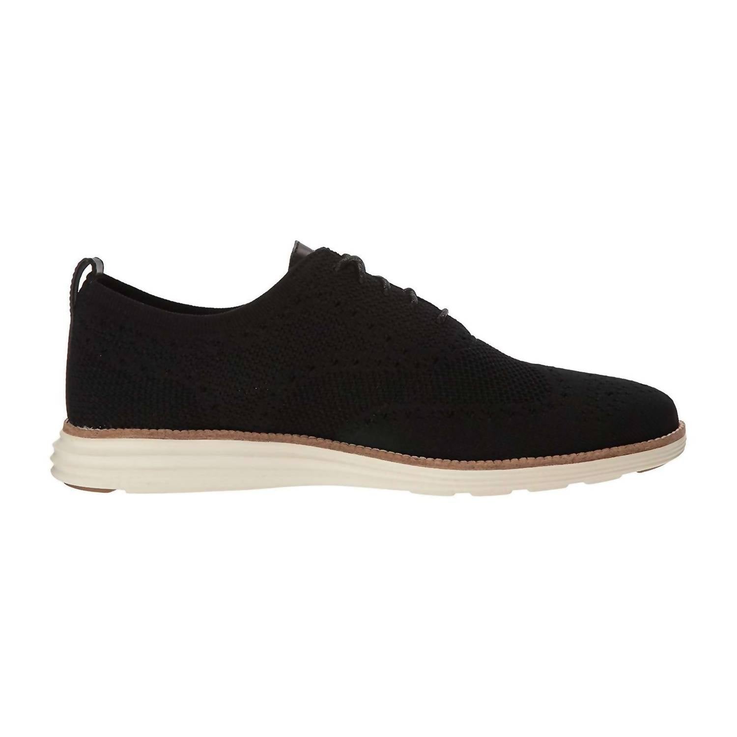 Zapatos de cordones de hombre color negro