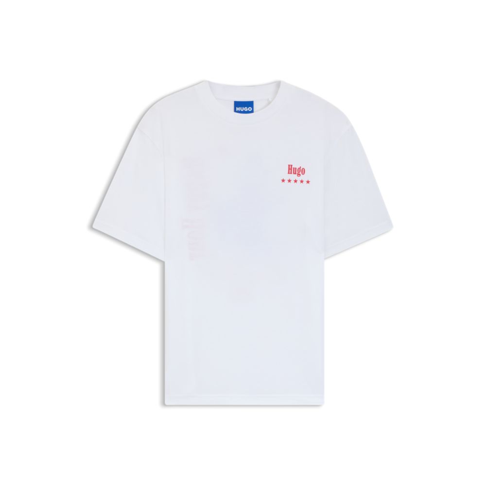 Camiseta de algodón con estampado