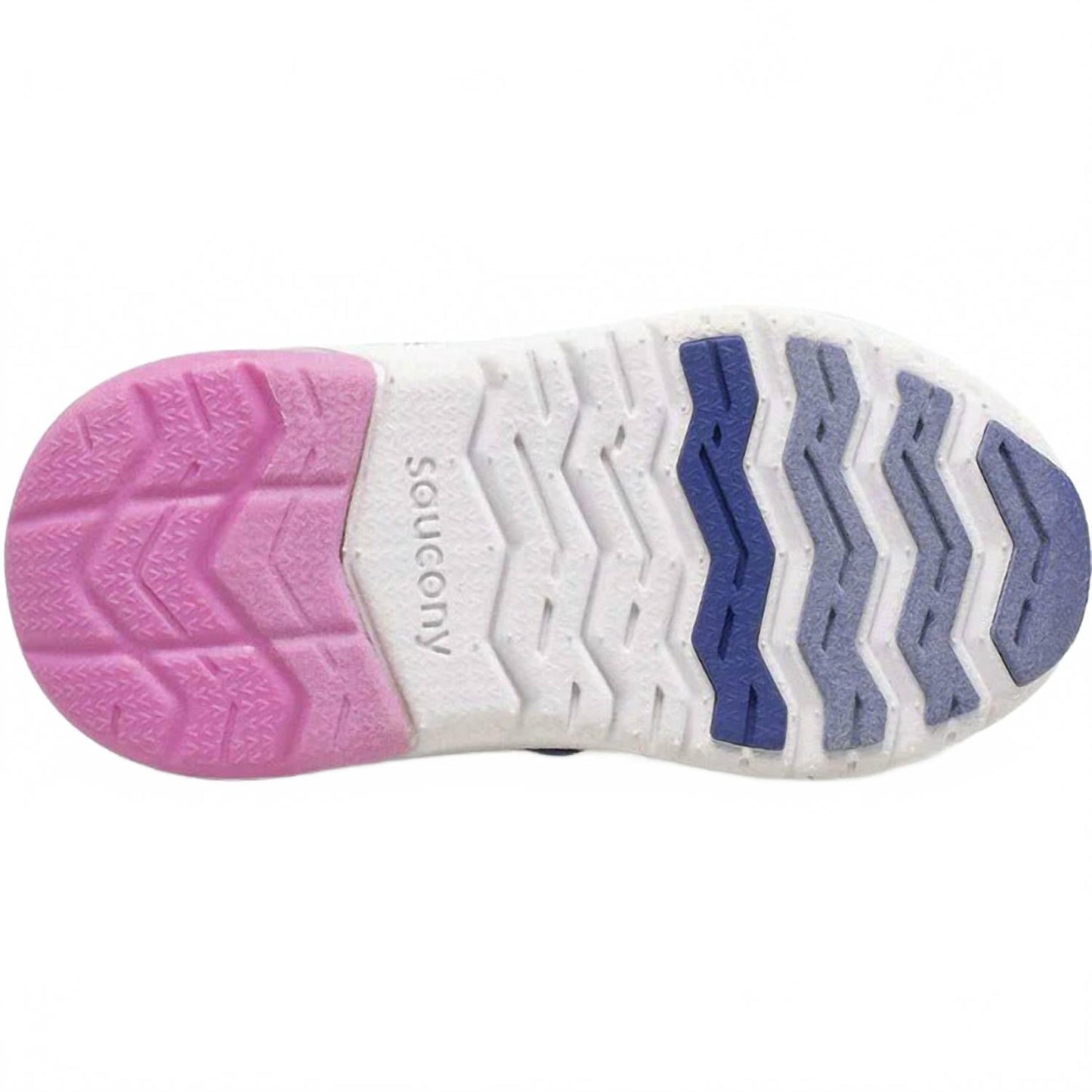 Tenis para niña color azul marino y rosado