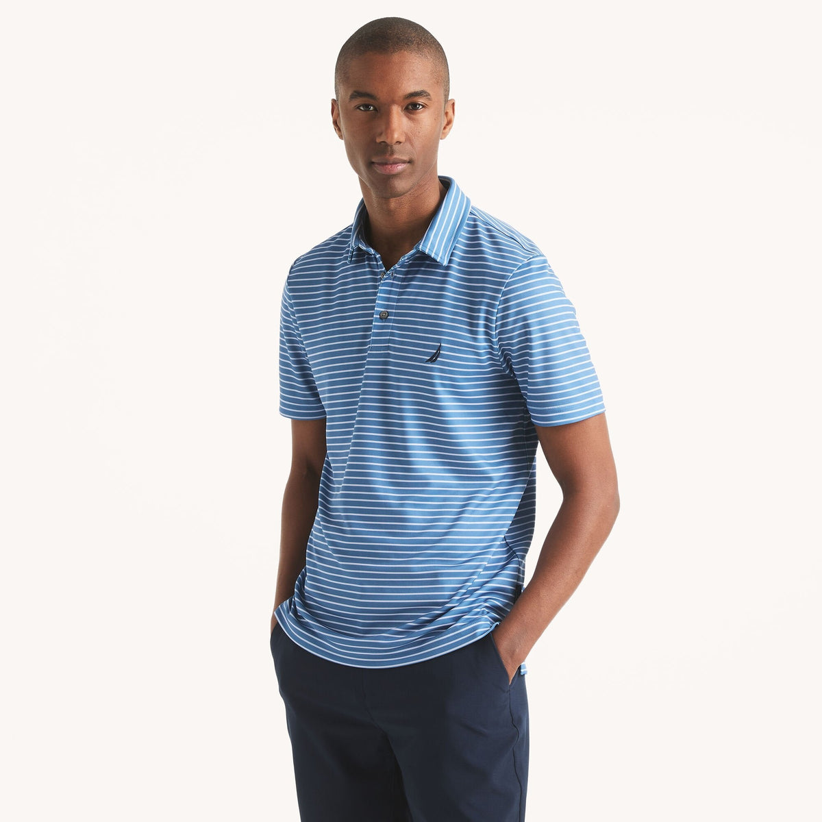 Polo de hombre a rayas