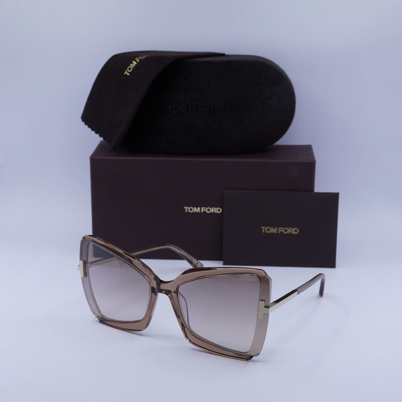 Gafas color oro rosa y café y plateado