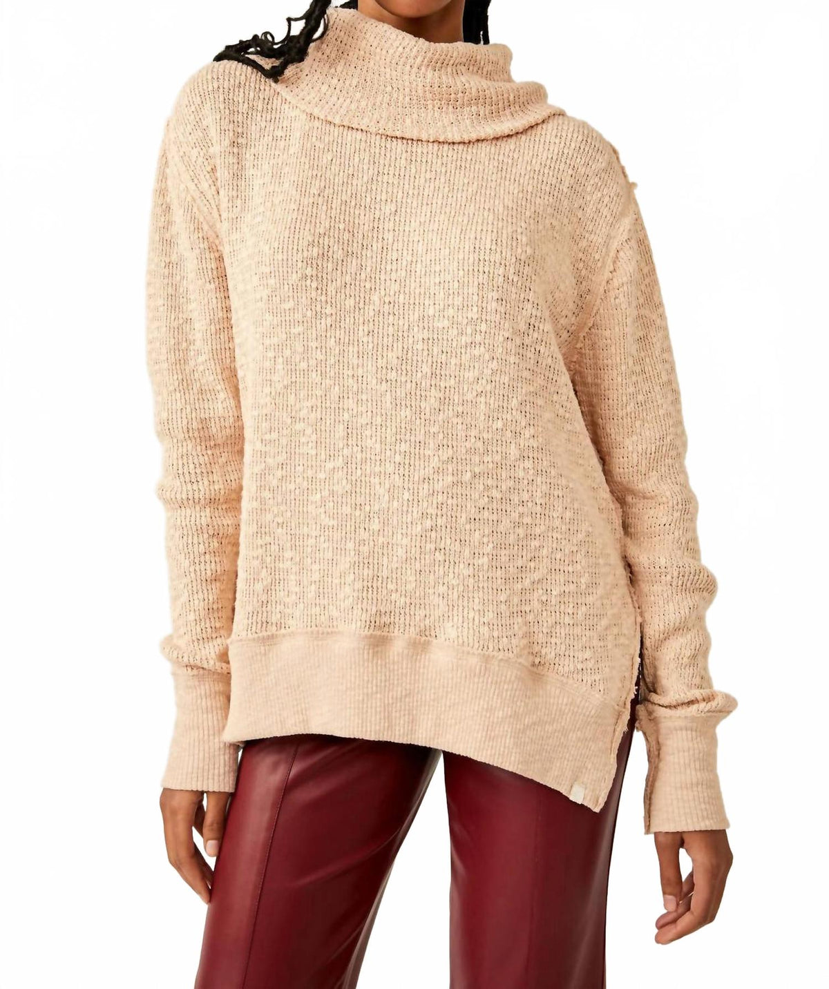 Top con cuello alto