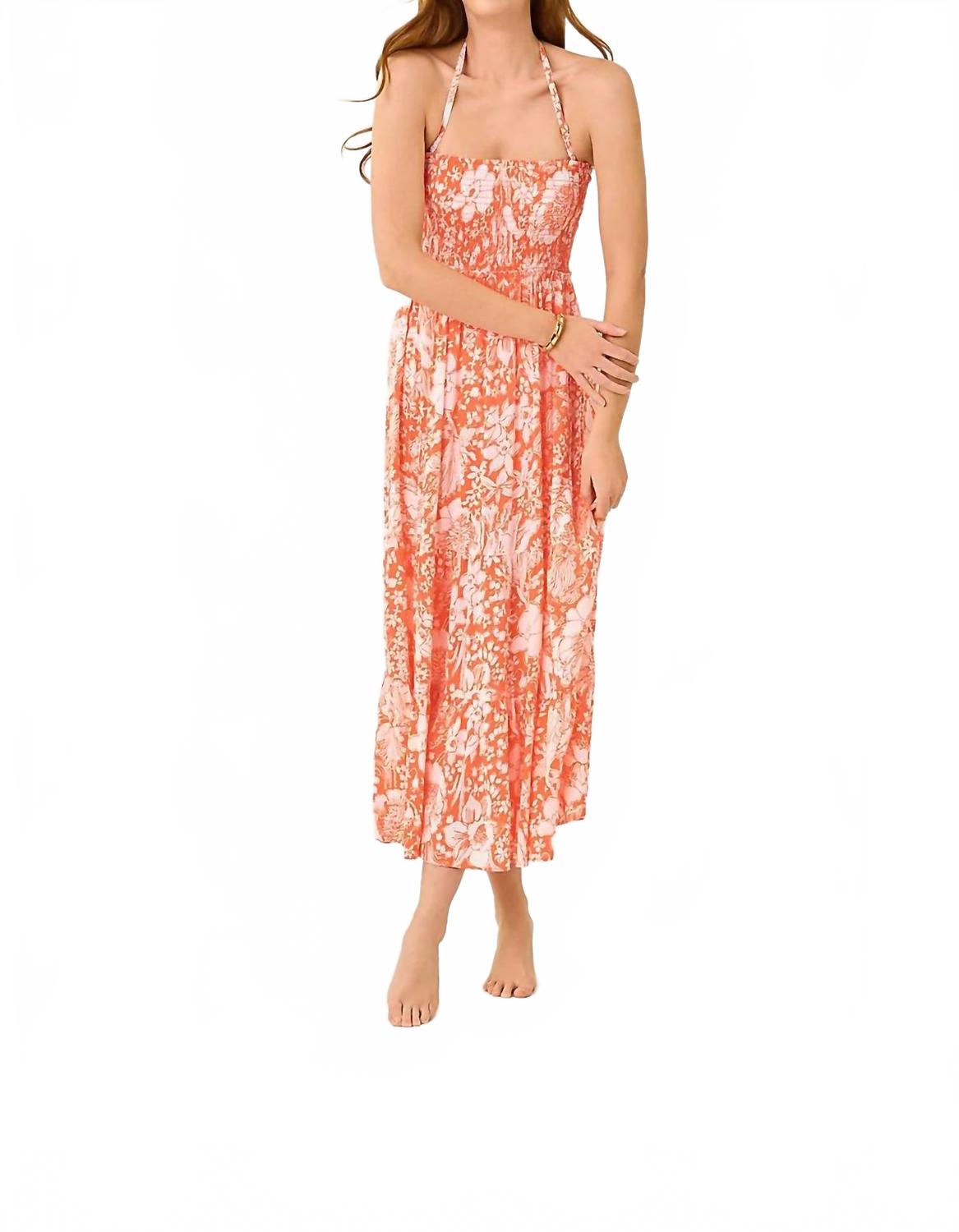 Vestido color naranja