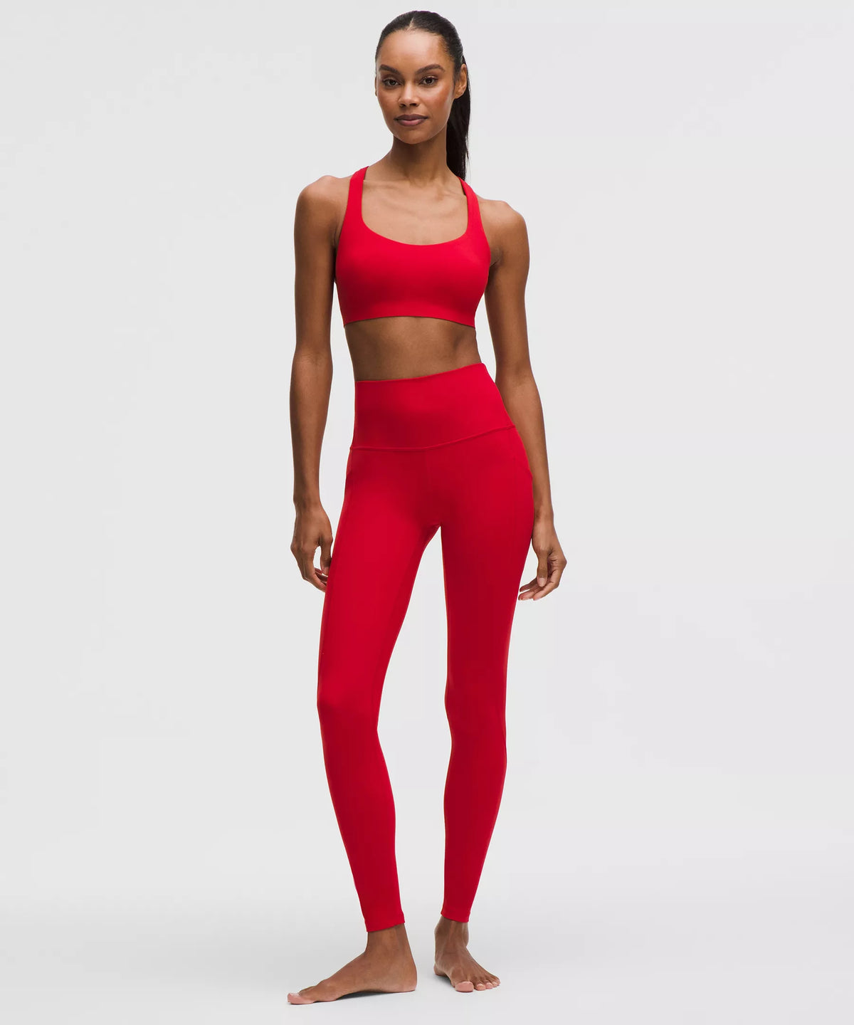 Pantalón de tiro alto