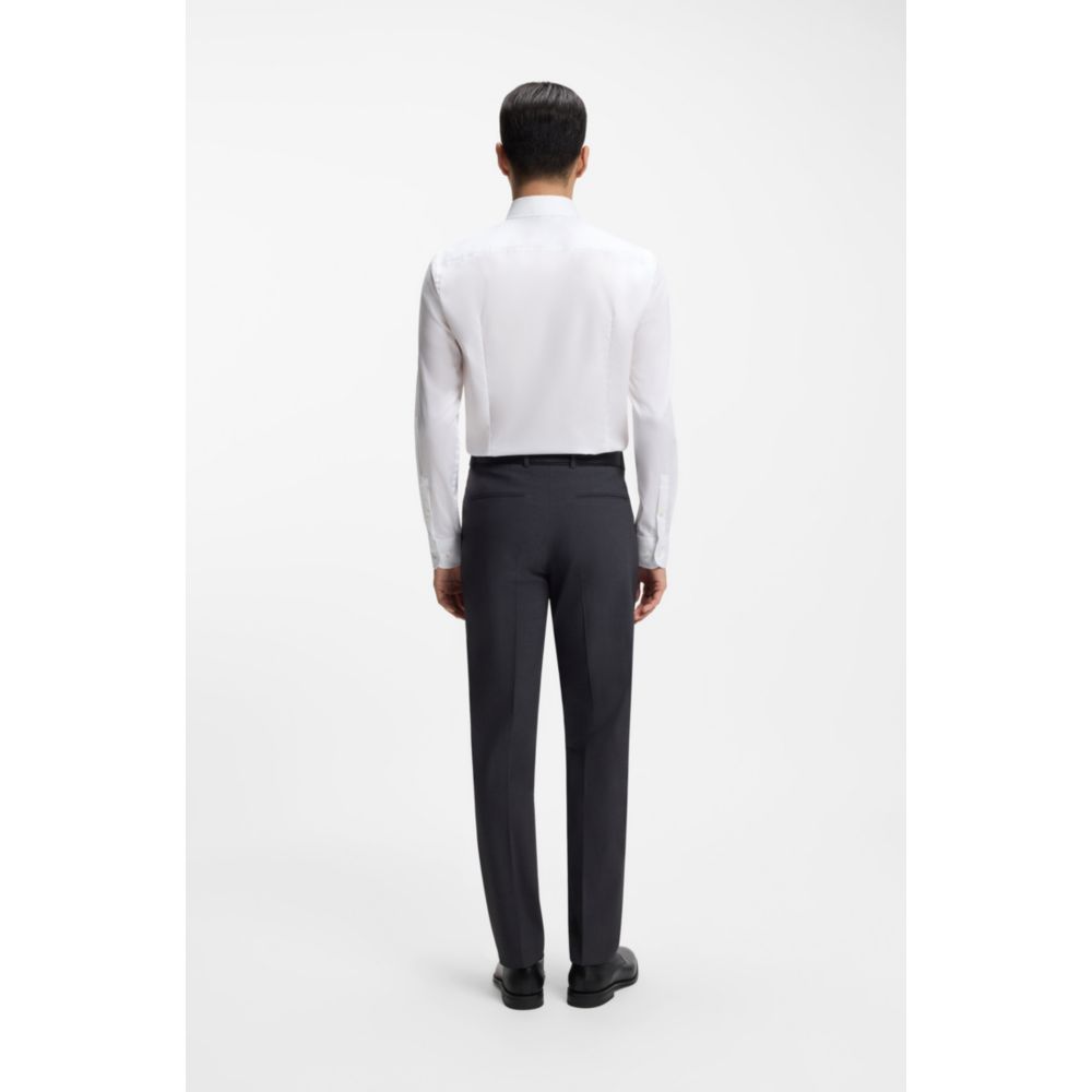 Camisa de algodón de corte ajustado