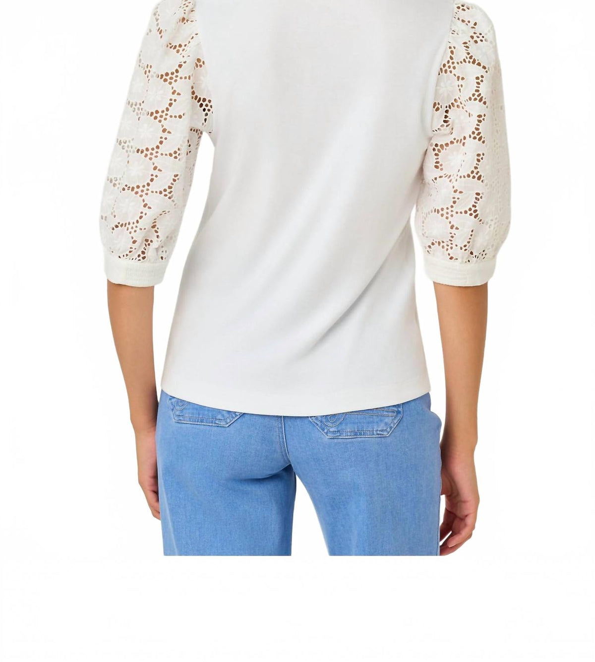 Top color blanco