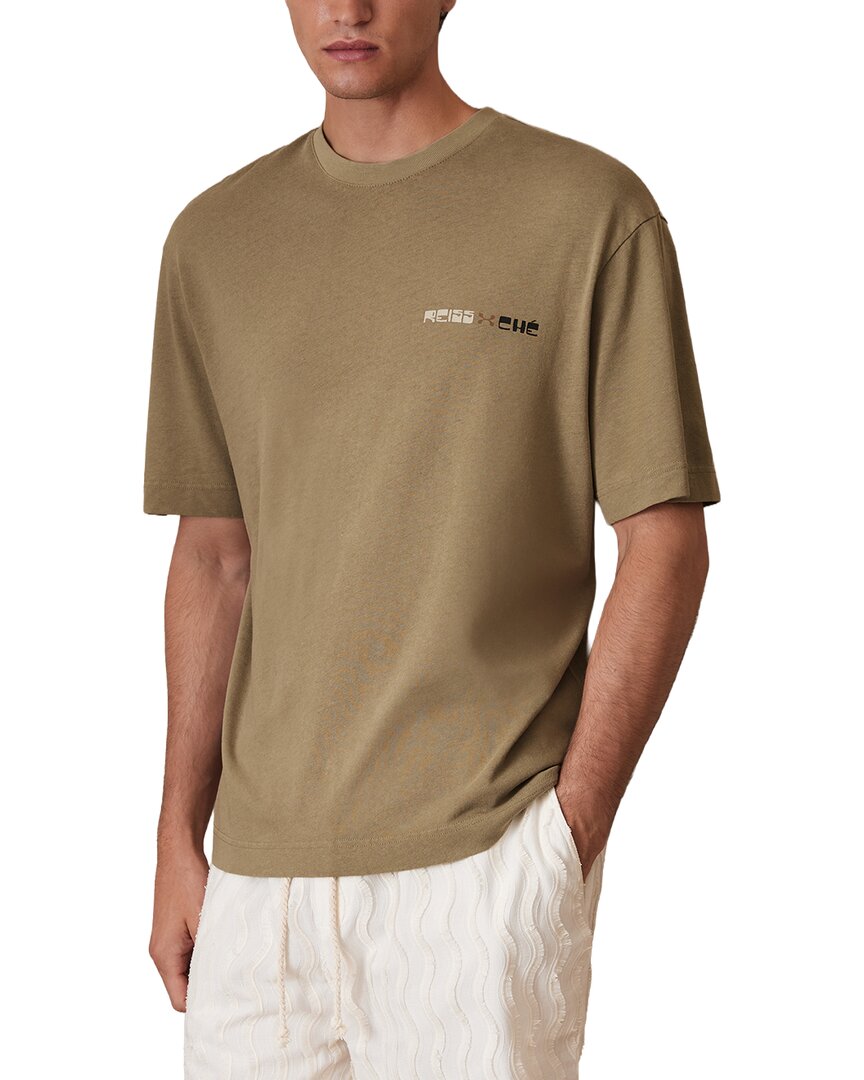 Camiseta de mezcla de lino