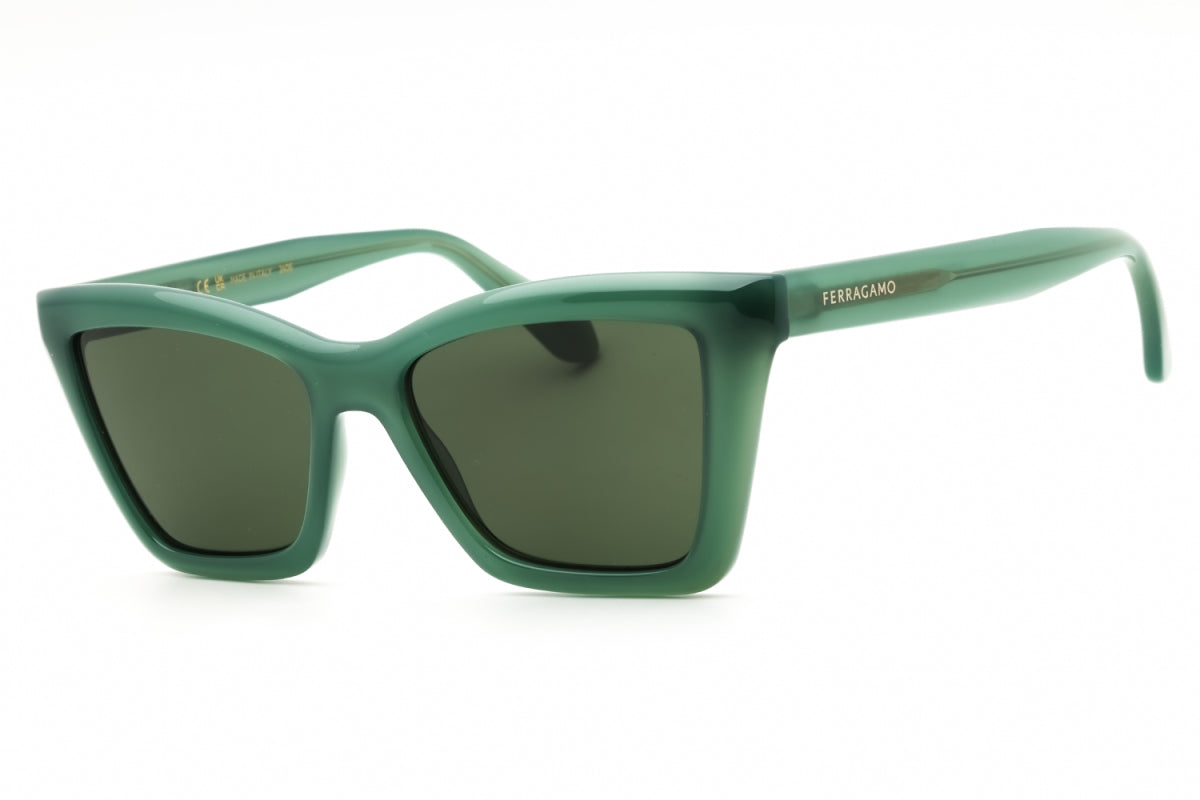 Gafas color café y verde