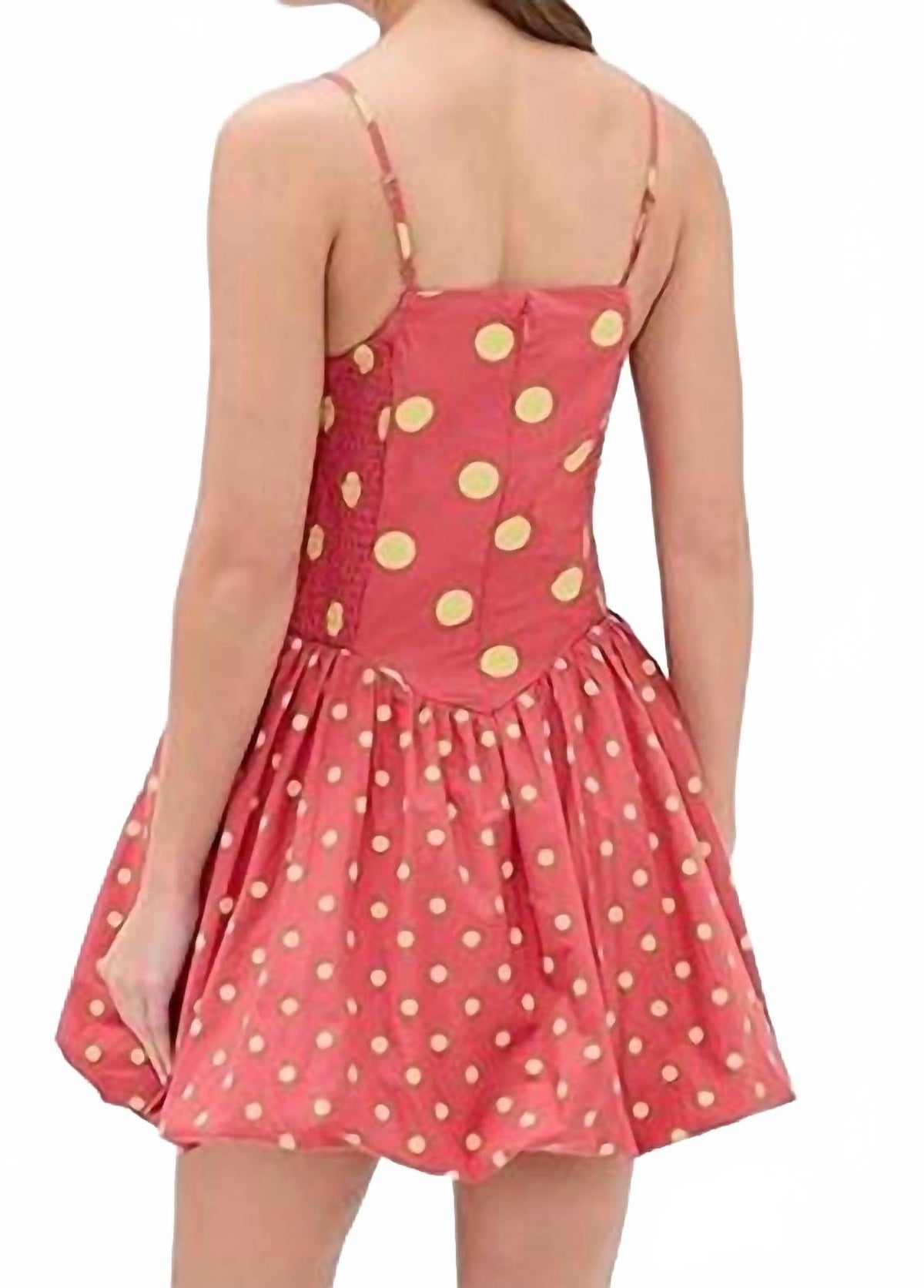 Vestido corto color rojo