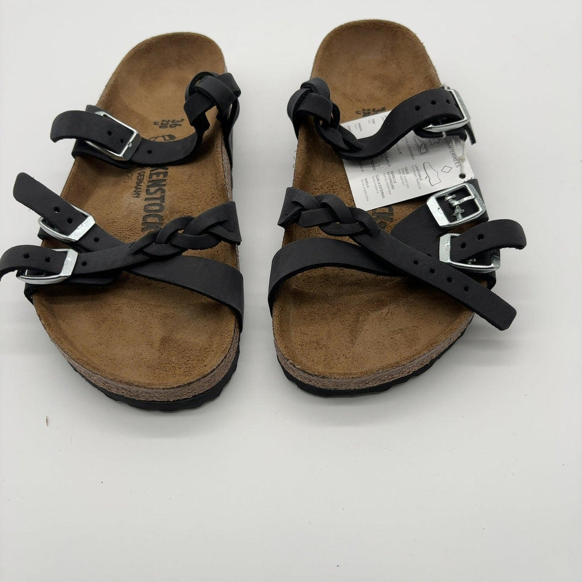 Sandalias de mujer de cuero