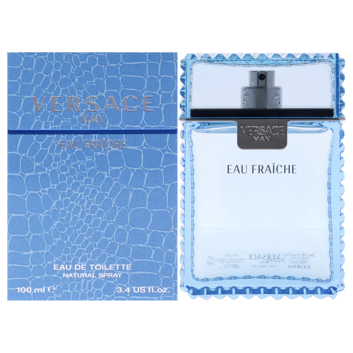 Perfume de hombre eau de toilette 3,4 oz