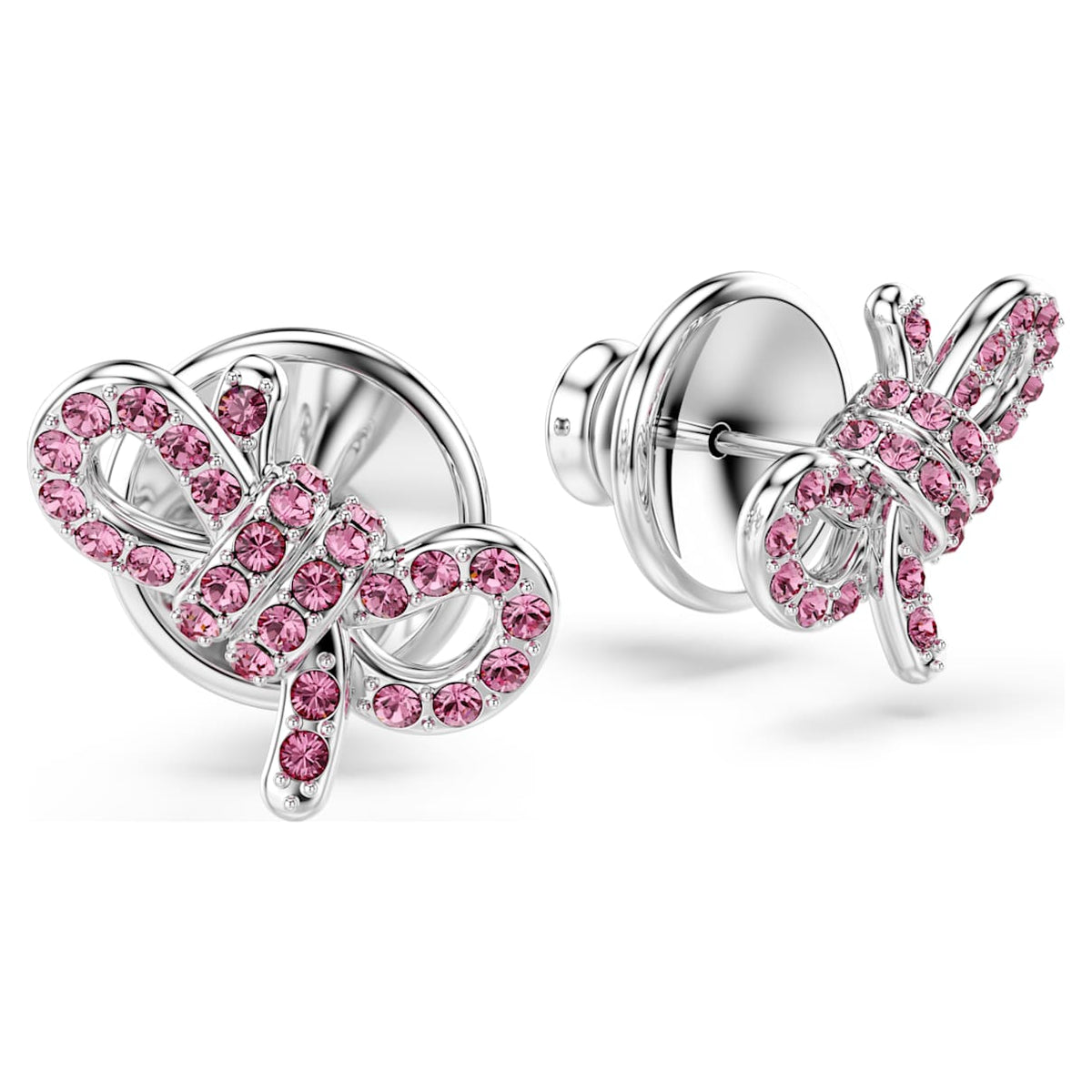 Aretes color rosado