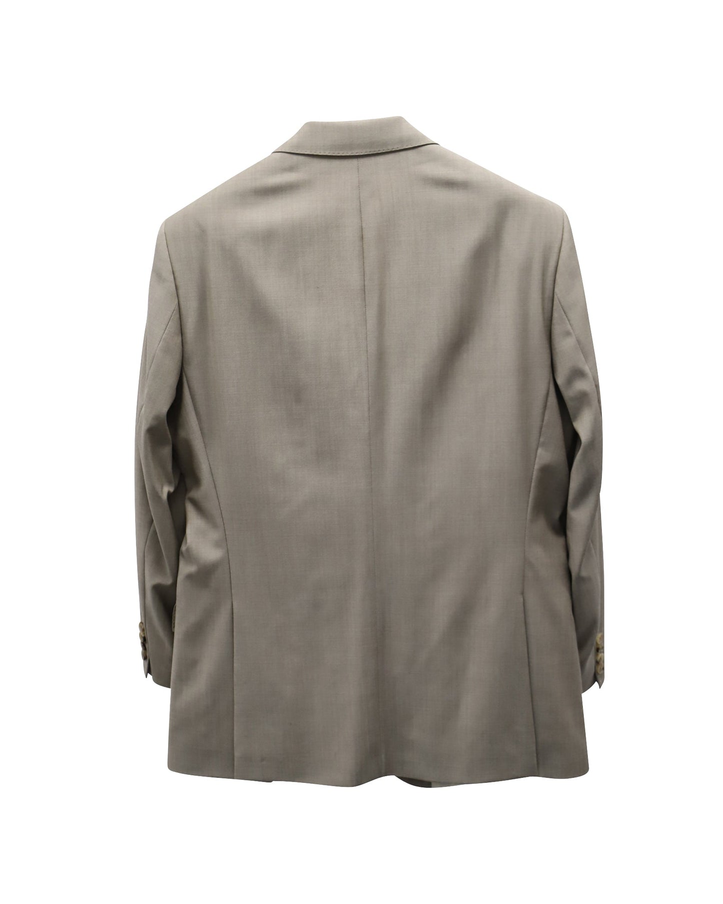 Blazer de lana color beige
