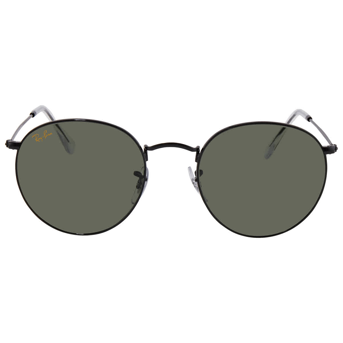 Gafas de sol unisex de montura redonda color verde