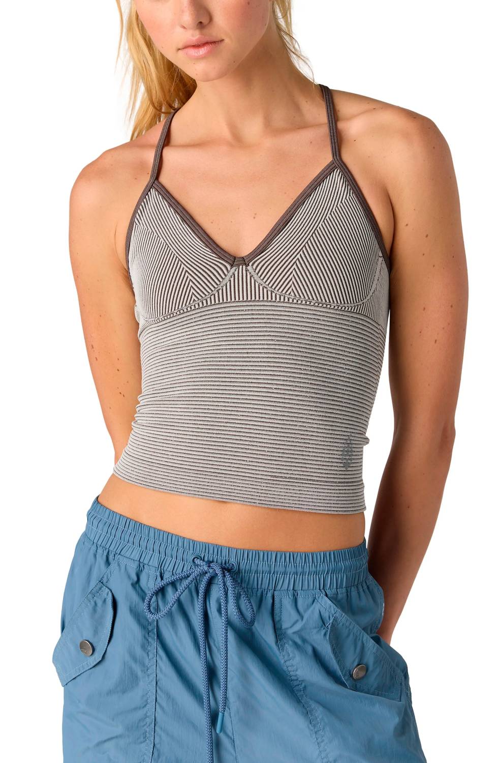 Top con pliegues