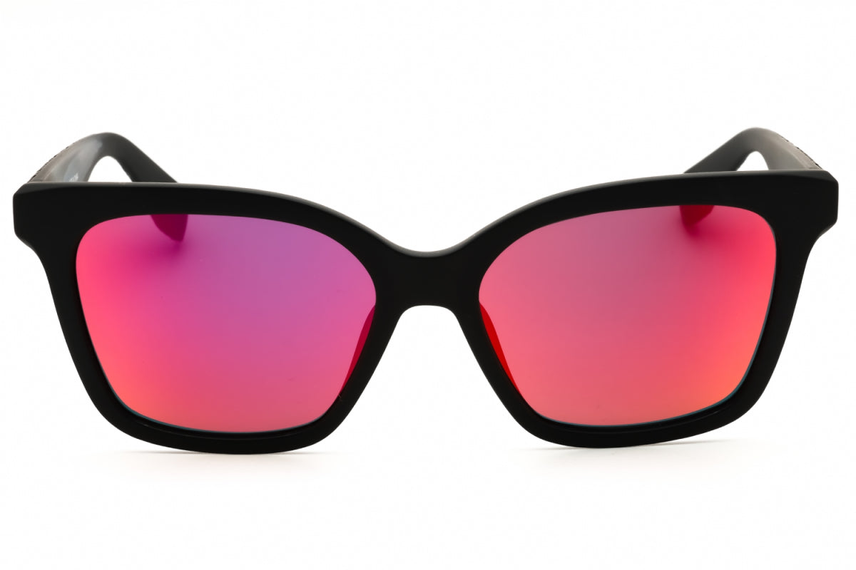 Gafas color negro y vinotinto